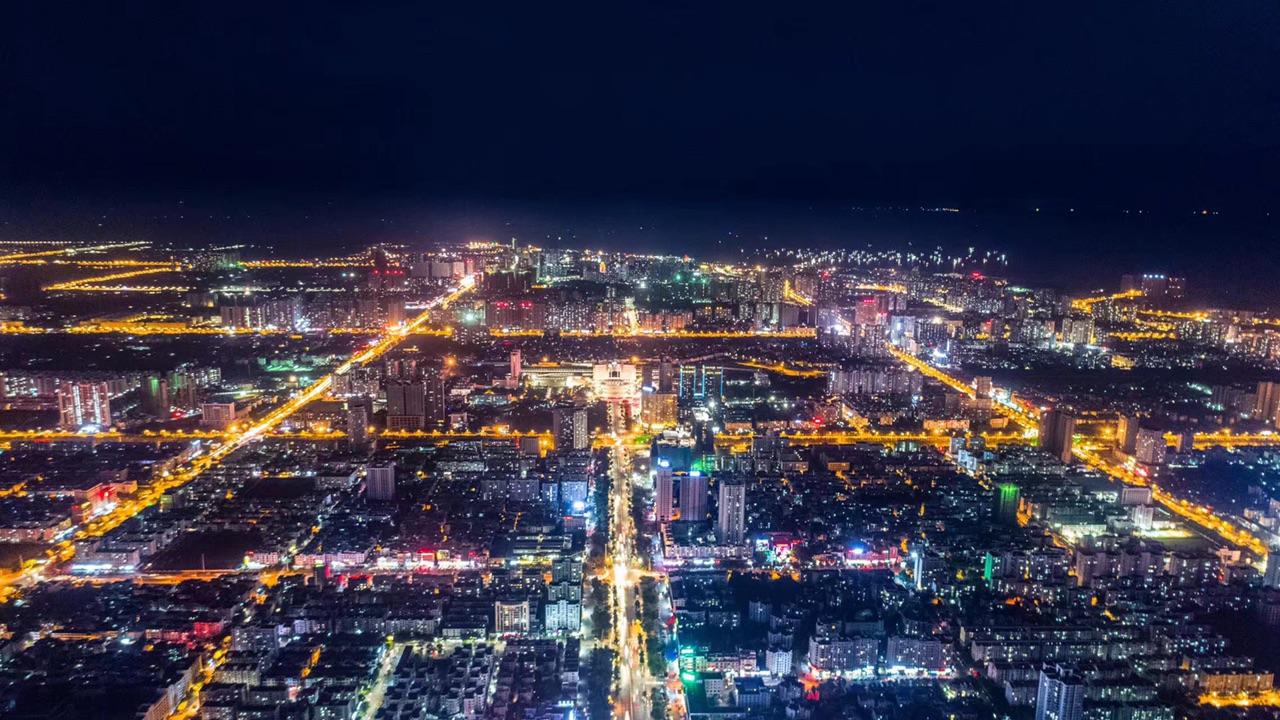 意想不到吧,合浦廉州街的夜景比北海更有城市味道