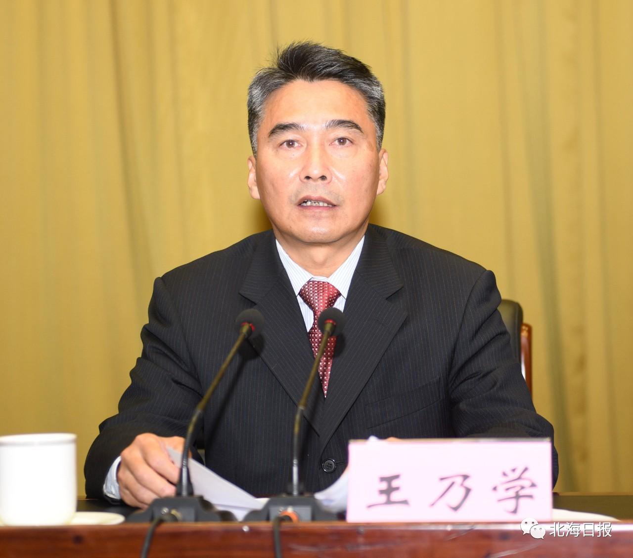 王乃学讲话.北海日报 李君光 摄
