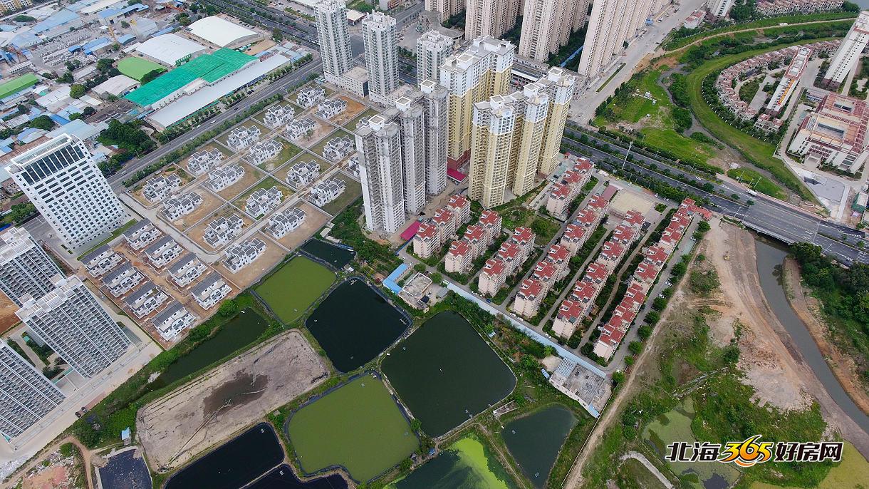 首次航拍北海最昂贵的住宅小区地皮就值3000万