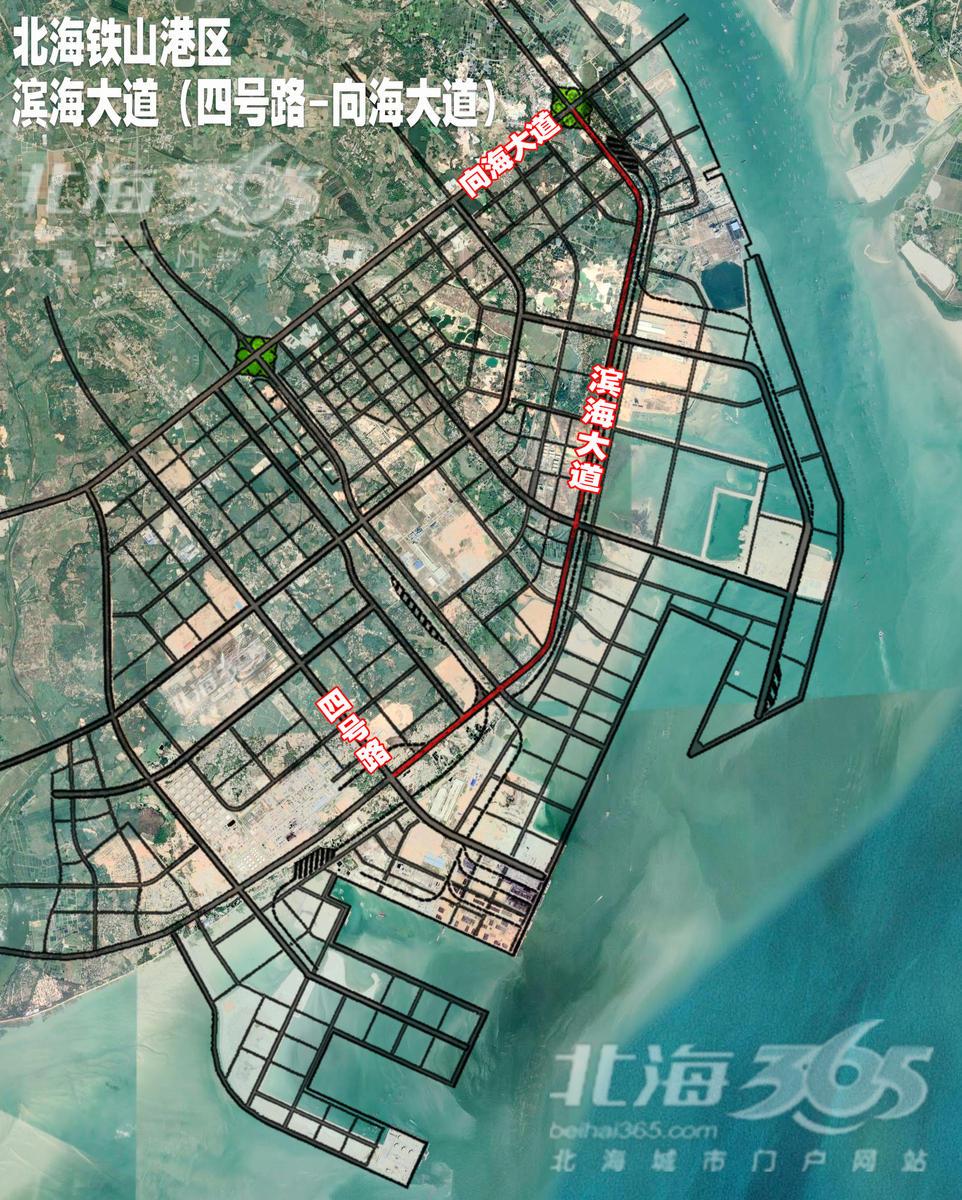 铁山港区征地规划图图片