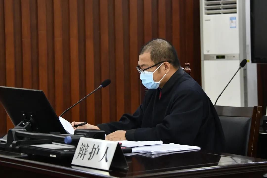 辩护人进行辩护