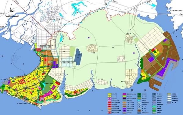 兩千年代北海規劃圖,到現在預想一樣嗎?欽州成為深圳了嗎?