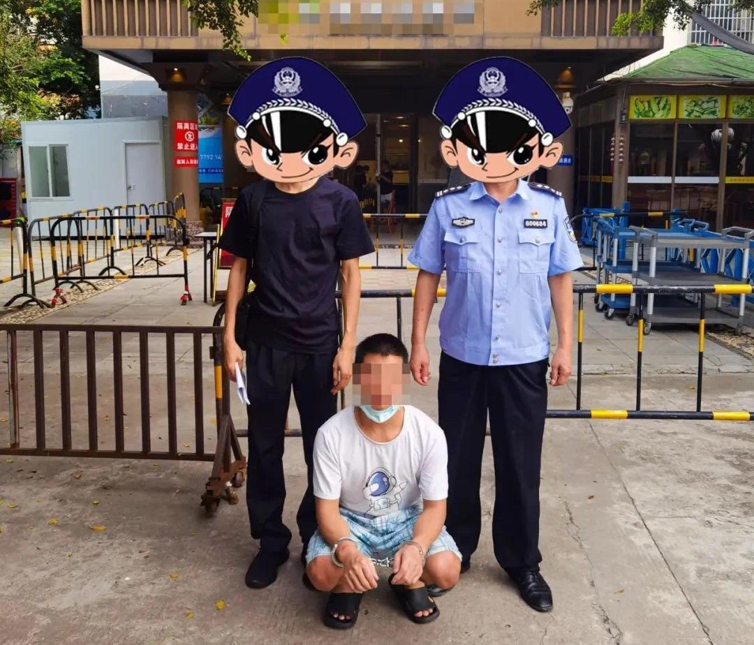 拒绝配合还袭击民警刑拘